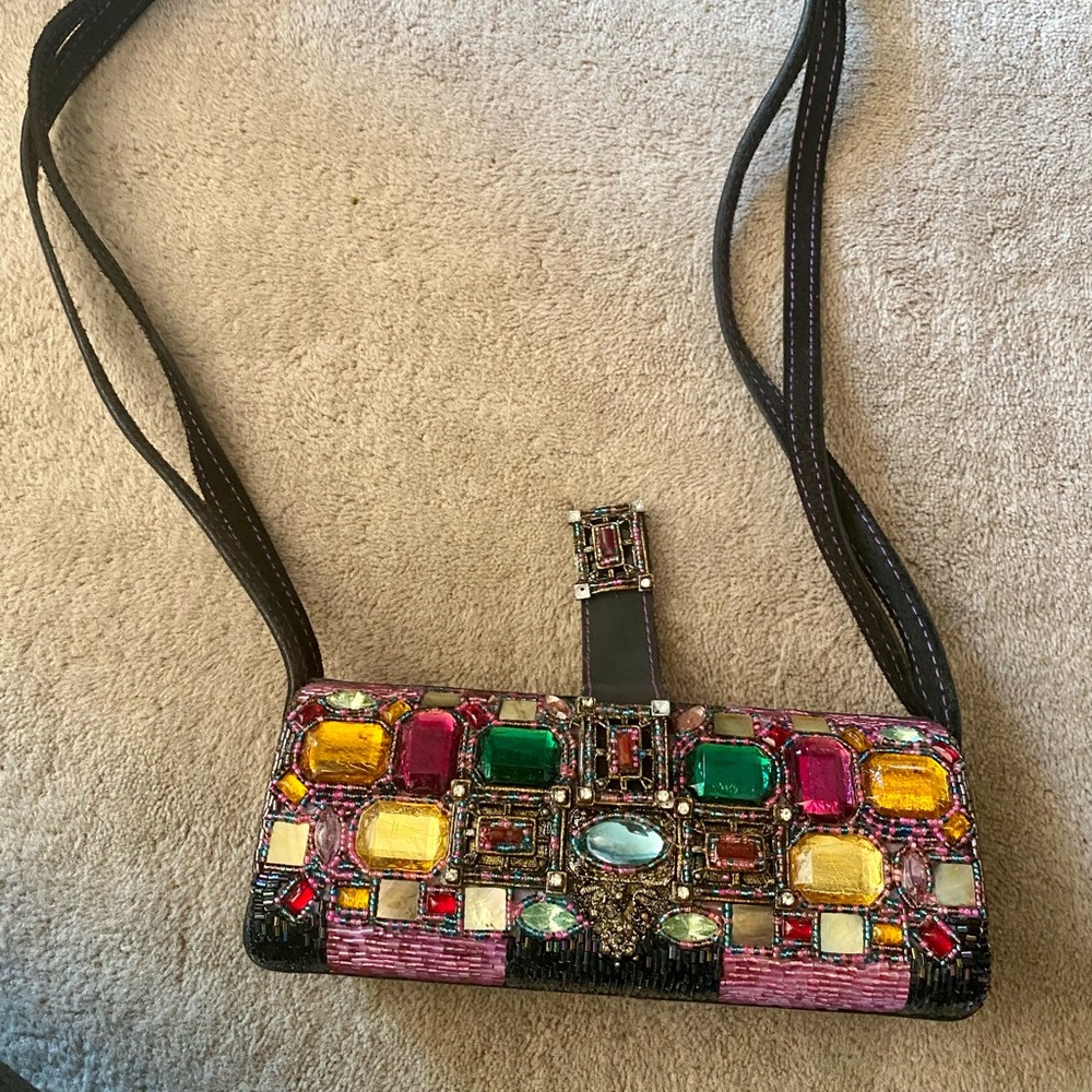 Mary Frances hard shell purse